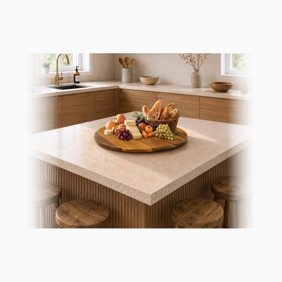 Base Giratoria 360° de Madera de Acacia (HB-6162)