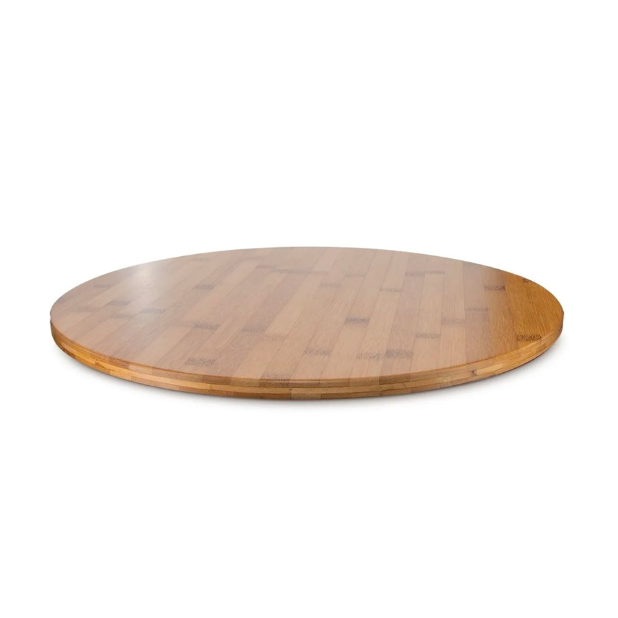 Base giratoria de bambú 25cm diámetro (HB-5980)